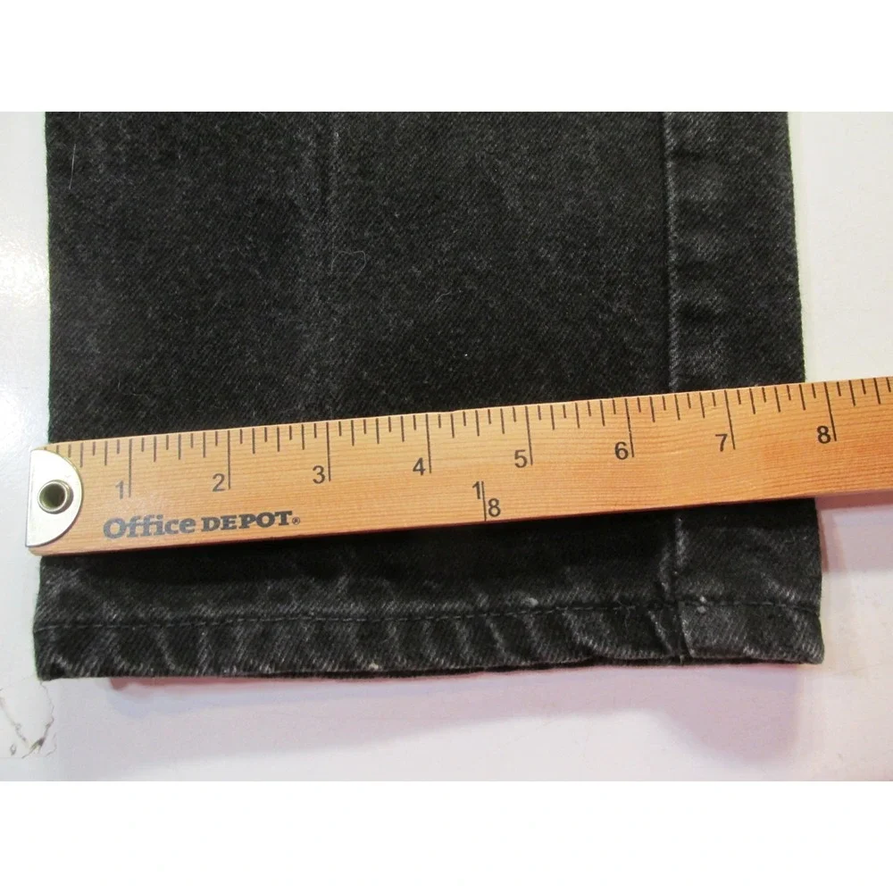 Levis 505 Bootcut Jeans Mens 32x33 Black Denim Mid Rise Cotton Cowboy Canada